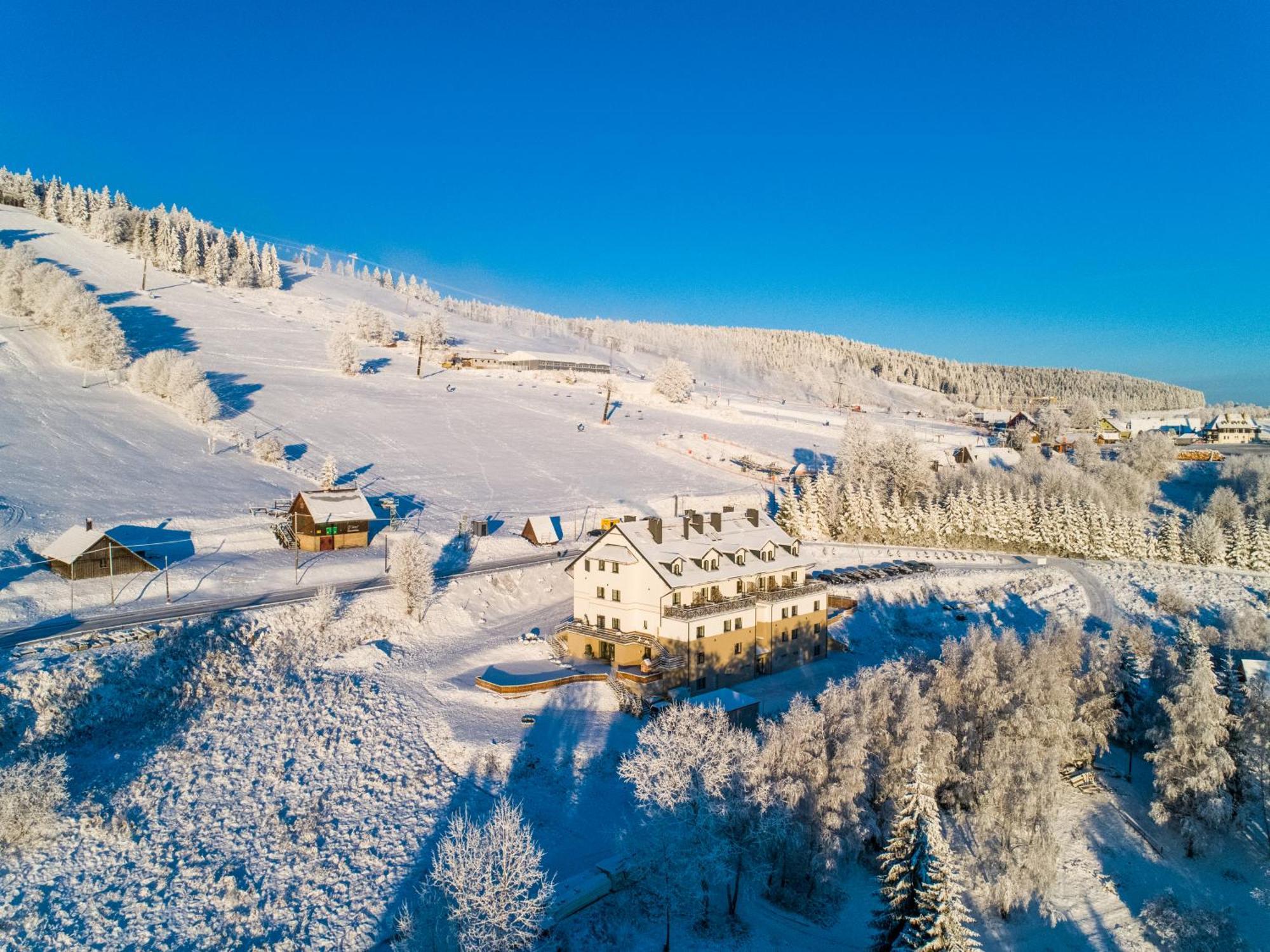 Hotel Skalka Zieleniec Duszniki Zdrój Exteriér fotografie